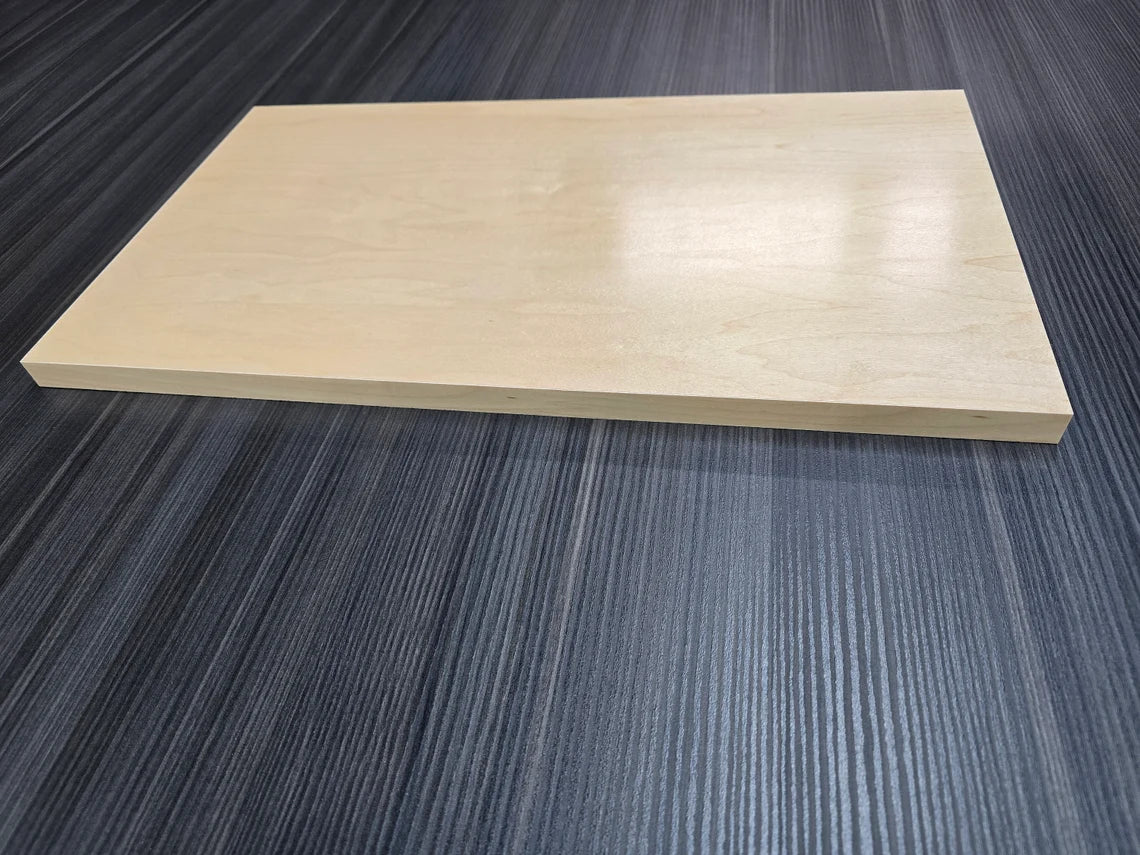 Custom Maple Floating Shelf for Kitchens and Offices